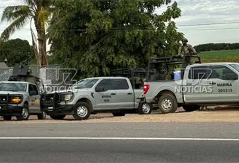 Fuerte operativo de Marina y Los Harfuch en Ahome termina en cateo sobre la México 15