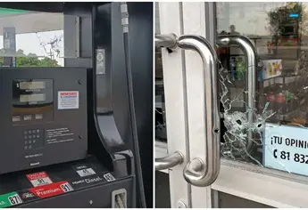 Balacera en la carretera Culiacán - ElDorado deja gasolinera y tienda de conveniencia dañadas