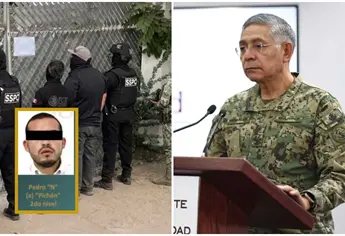 La caída de El Pichón debilita al Cártel de Sinaloa y disminuye la producción de drogas sintéticas, Secretario de Marina