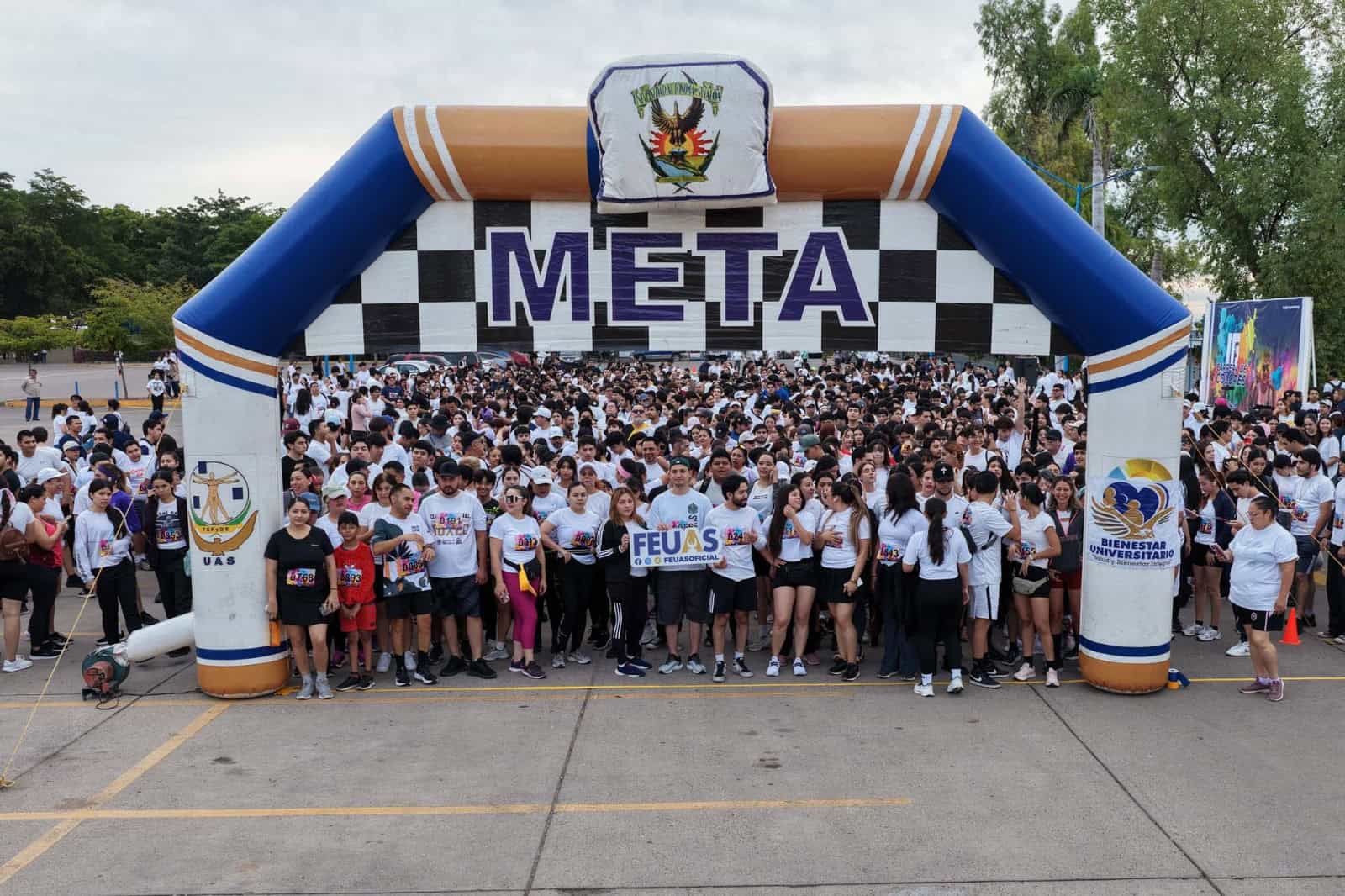 Un éxito la Carrera de Colores de la UAS 2025