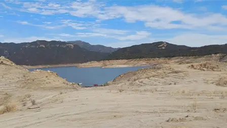 ¿Dónde quedó el agua? Presa Huites al 30 %, pescadores en riesgo de perder alevines ¿Dónde quedó el agua? Presa Huites al 30 %, pescadores en riesgo de perder alevines