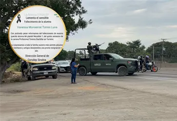 Conalep Sinaloa lamenta fallecimiento de estudiante en trágico accidente este lunes en Mazatlán