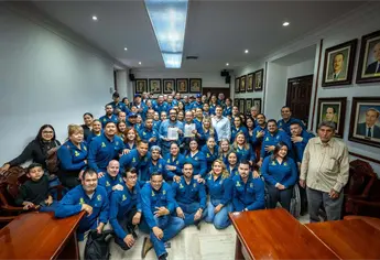 Somos el equipo del presidente Juan de Dios Gámez Mendívil": Julio Duarte, líder STASAC durante la firma del contrato colectivo