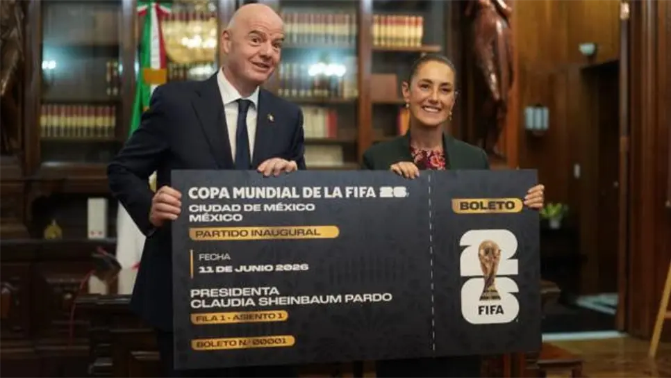 Claudia Sheinbaum Pardo hablará con el titular de la FIFA Gianni Infantino para que este le de mas detalles de como se llevará a cabo el evento en la nación norteamericana