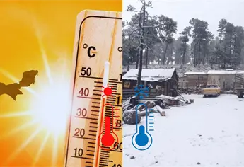 Diciembre inicia con calor extremo: hasta 40°C en ocho estados del país