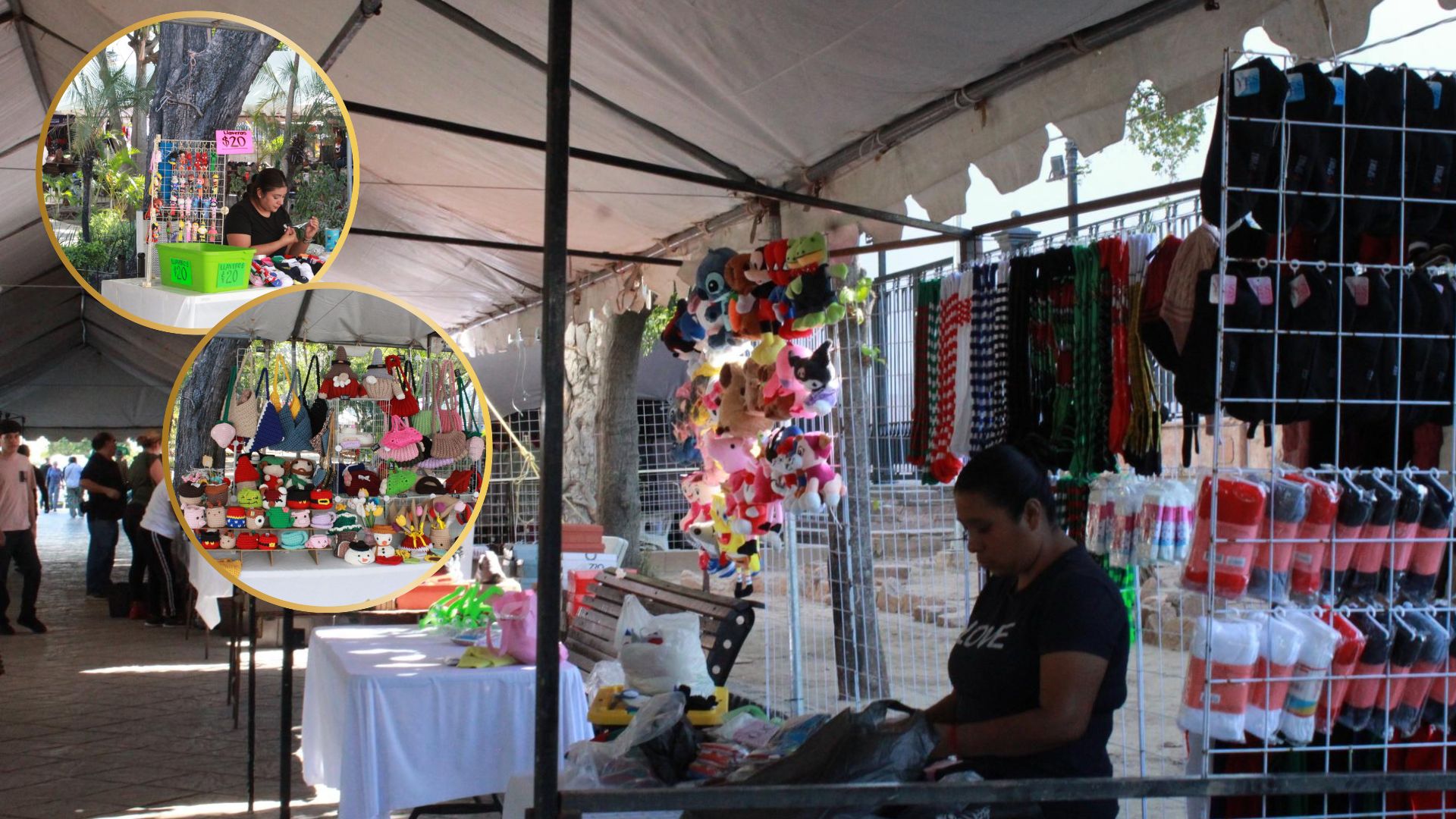 Disfruta del Bazar Navideño Culiacán 2025 en la Plazuela Obregón