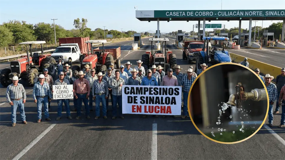 FOTO: Campesinos amenazan con bloquear carreteras por reforma a la Ley de Aguas, ¿de qué se trata?
