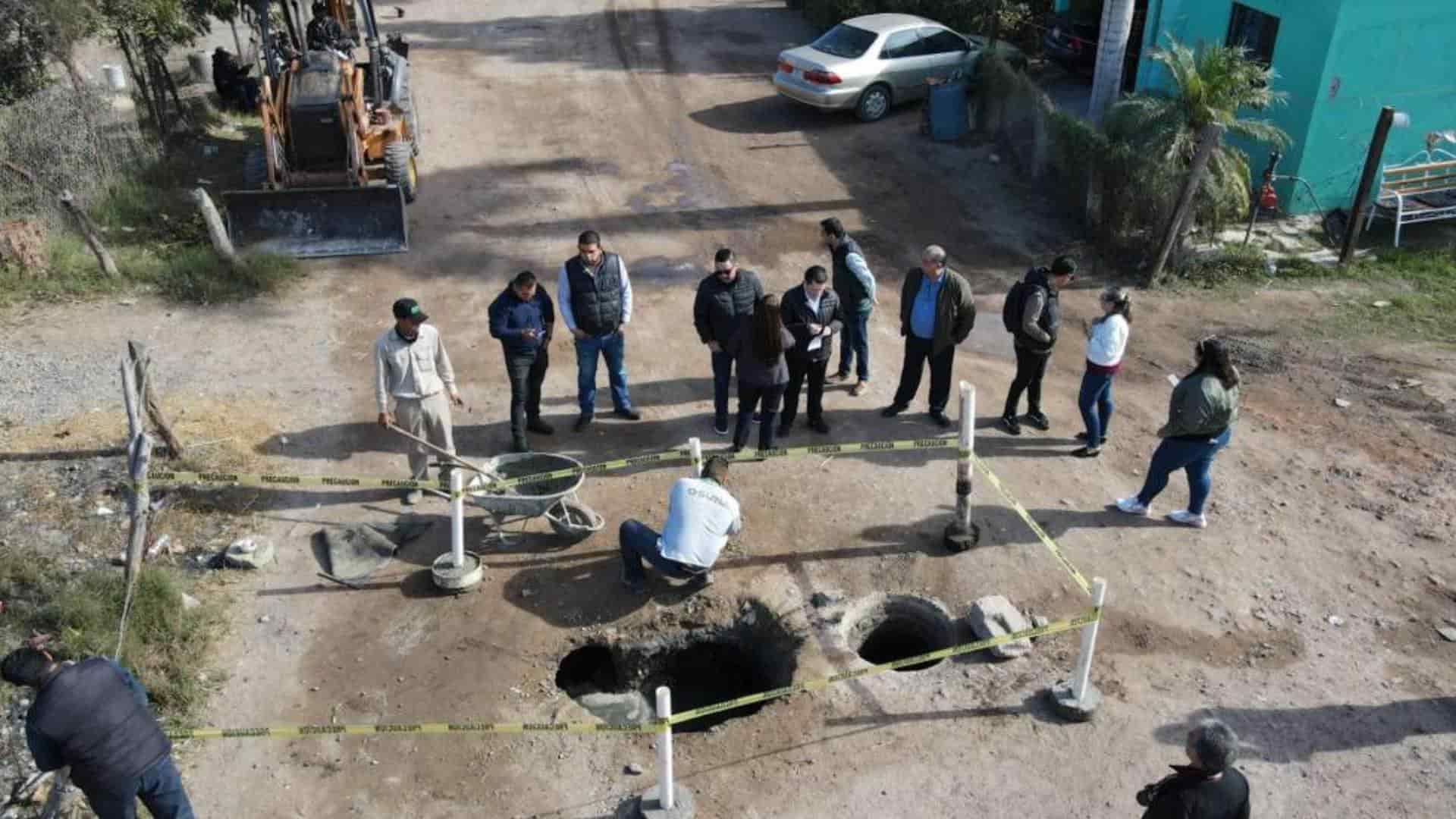 Extraen refrigeradores, colchones y hasta máquinas de coser de drenajes en Las Canteras