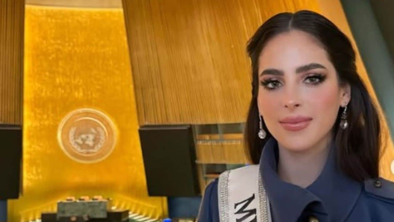 Fátima Bosch, Miss Universo 2025, destaca en la ONU su compromiso con las causas sociales