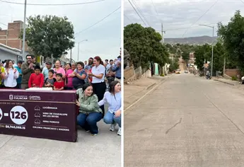 Alcalde de Culiacán entrega 3 calles en la colonia Francisco I.Madero