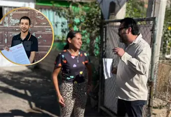 Gámez Mendívil entrega 5 escrituras en la colonia Nueva Galicia de Culiacán