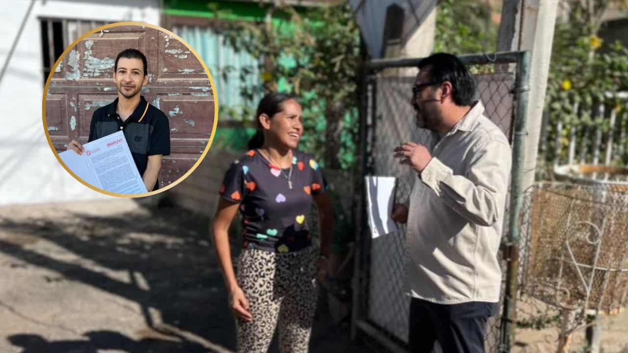 Gámez Mendívil entrega 5 escrituras en la colonia Nueva Galicia de Culiacán