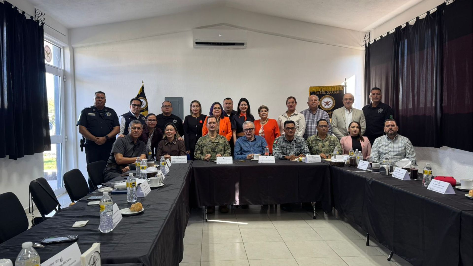 Gobernador de Sinaloa encabeza Mesa de Construcción de la Paz en Guasave