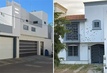 Son dos las casas baleadas al norte de Culiacán durante la madrugada; En Porta Fe y Universidad 94