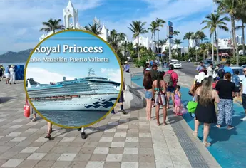 Mazatlán, el puerto favorito de los cruceristas: arriba el Royal Princess con casi 5 mil visitantes a bordo
