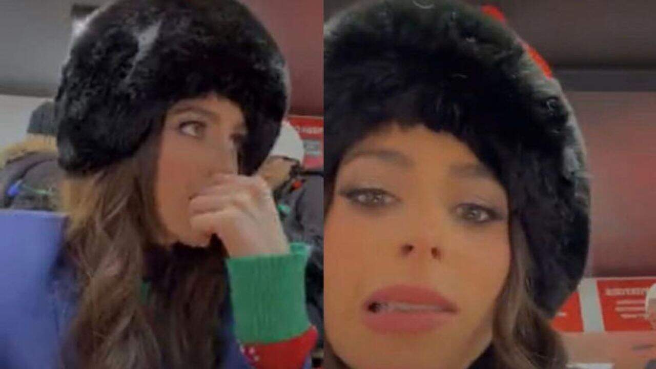 Fátima Bosch, sorprendida al prohibirle grabarse mientras come hamburguesa: mira su reacción | VIDEO