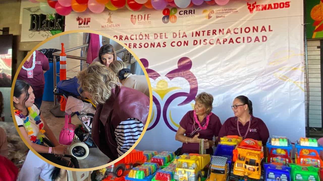 Con gran fiesta, en Mazatlán celebran el Día Internacional de las Personas con Discapacidad