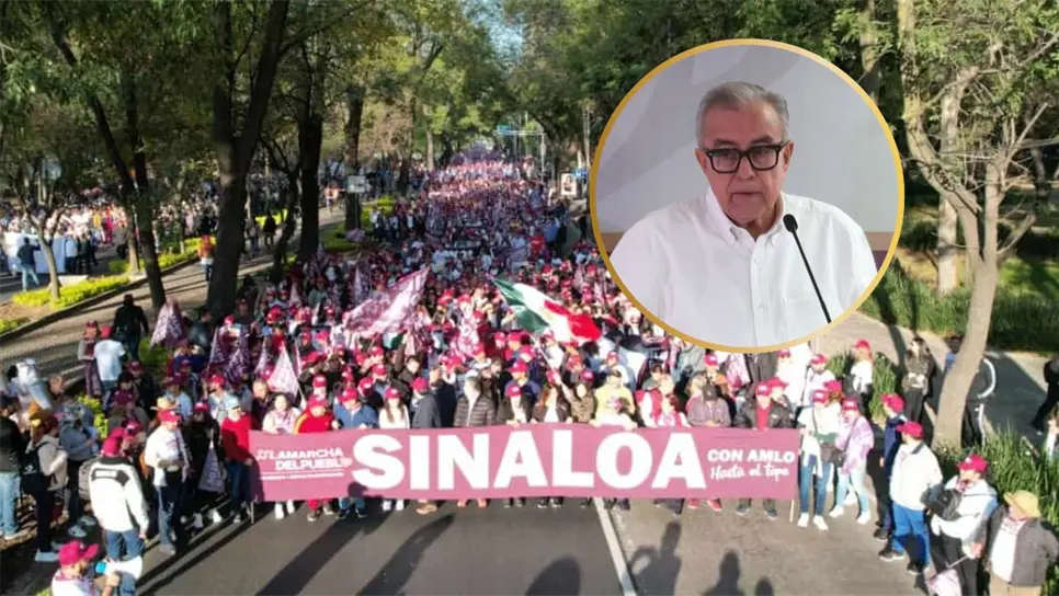 Rocha Moya asistirá a la Marcha del Tigre en apoyo a la 4T en Ciudad de México