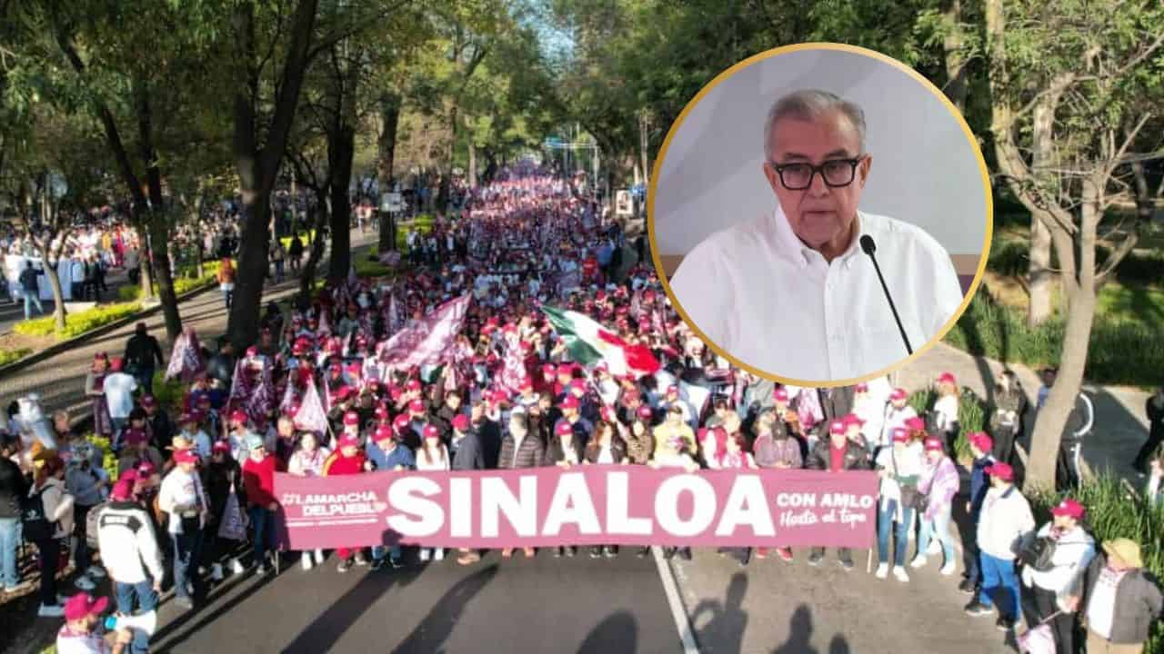 Rocha Moya asistirá a la Marcha del Tigre en apoyo a la 4T en Ciudad de México