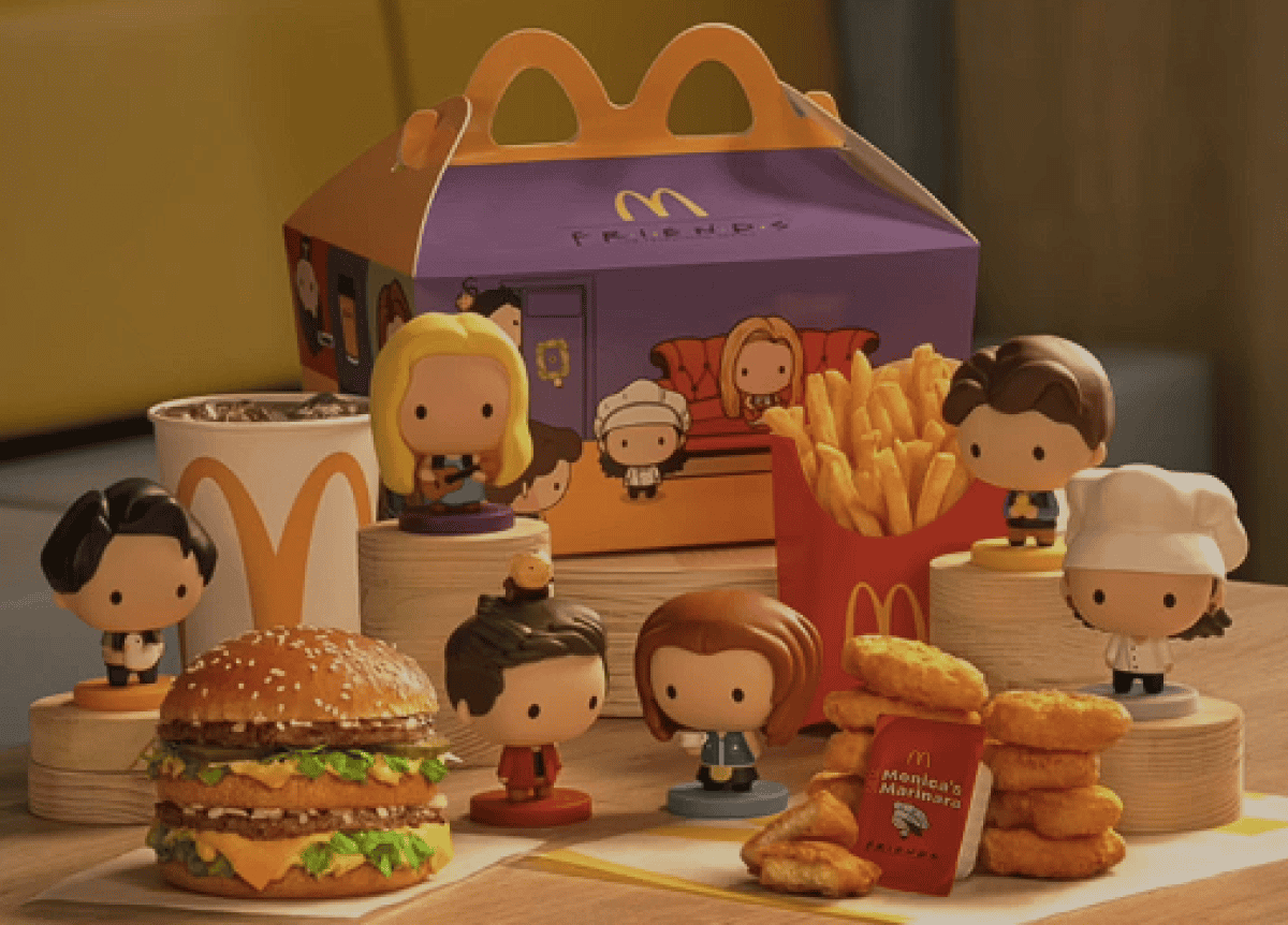Friends llega a McDonalds; conoce cómo adquirir estas figuras de edición limitada