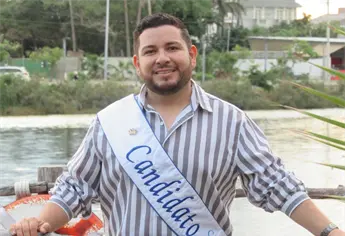 Desde niño, Víctor soñó con ser Rey del Carnaval de Mazatlán; hoy, junto a su porra naranja, busca la corona