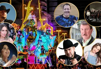 Belinda, Edén Muñoz y Yuridia; entre los artistas que estarán en el Carnaval Internacional de Mazatlán 2026
