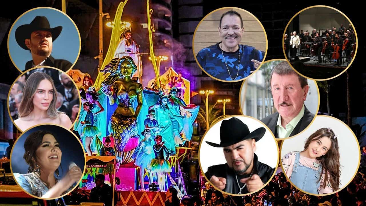 Belinda, Edén Muñoz y Yuridia; entre los artistas que estarán en el Carnaval Internacional de Mazatlán 2026
