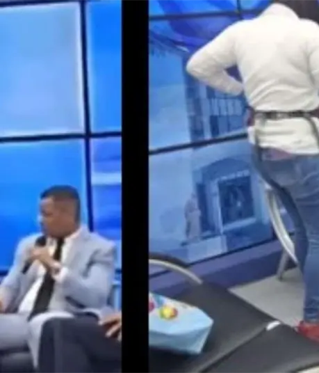 Hombre muere en pleno programa en vivo, le dio un paro cardiaco en la entrevista | VIDEO
