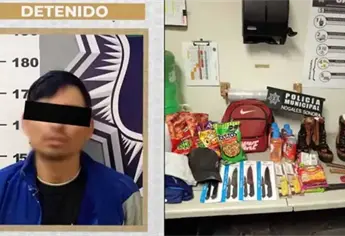 Detienen a sujeto por ingresar a Waldo´s clausurado y sustraer productos