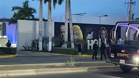 Sujetos armados incendian un cuarto en un motel a la salida norte de Culiacán; hay dos detenidos