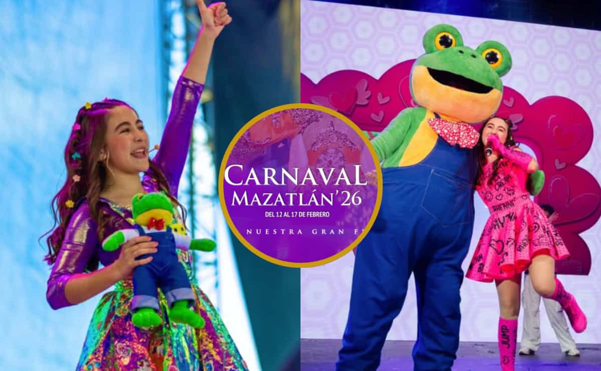 Carnaval de Mazatlán 2026: ¿Quién es Lara Campos? se presentará en la Coronación Infantil