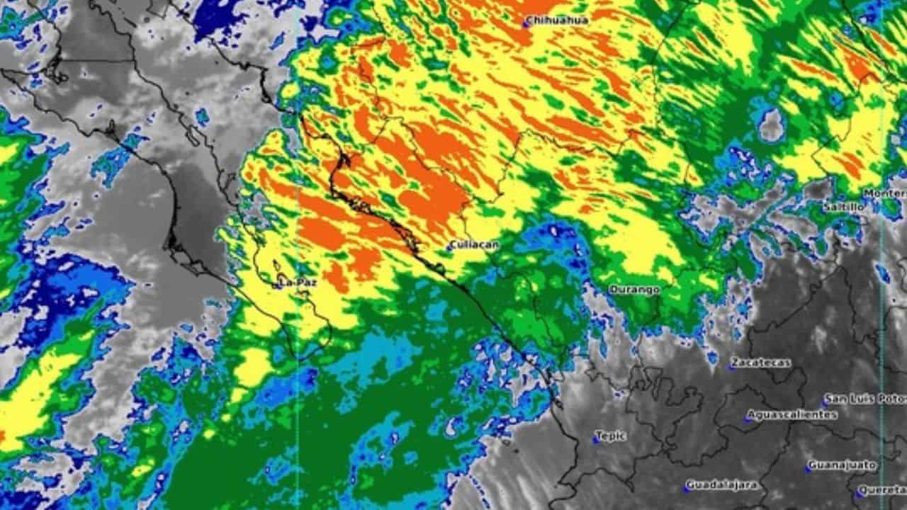 Pronostican lluvias fuertes y caída de aguanieve en estos municipios de Sinaloa