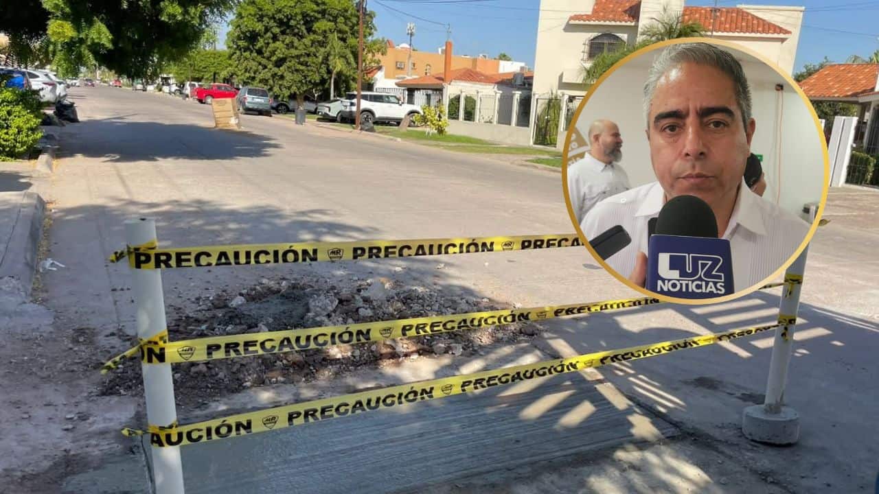 Estas zonas de Los Mochis permanecen bloqueadas por obras y generan caos vial