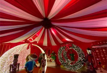 Llega la Navidad al Acuario de Mazatlán; con 11 sets para fotografías mágicas