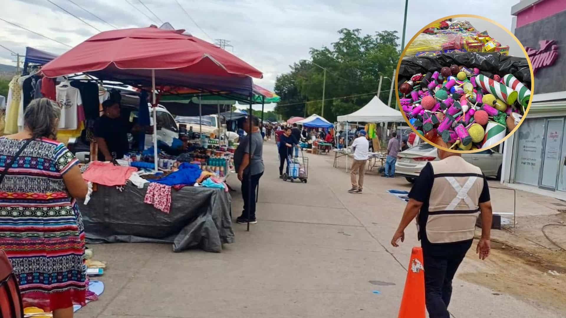 Suman 35 kg de pirotecnia decomisada esta temporada decembrina en Culiacán