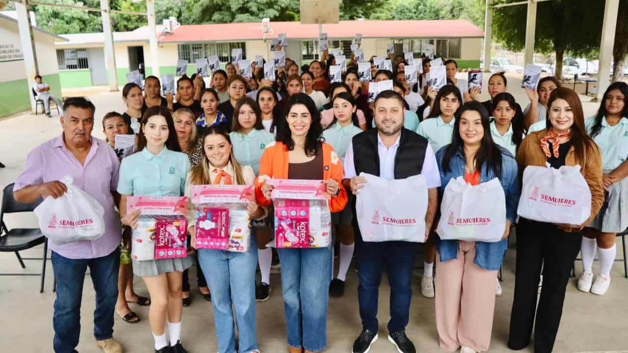 Campaña Menstruación Digna llega a Badiraguato