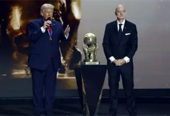 Donald Trump hace historia al ser honrado con el Premio a la Paz de la FIFA