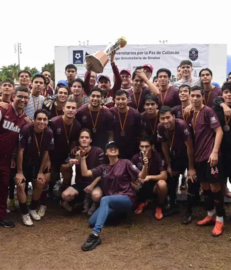 UAdeO, campeón de la primera Liga Universitaria de futbol en Culiacán