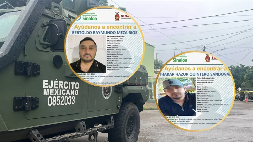 Identifican a las dos personas encontradas envueltas en plástico negro en Culiacán