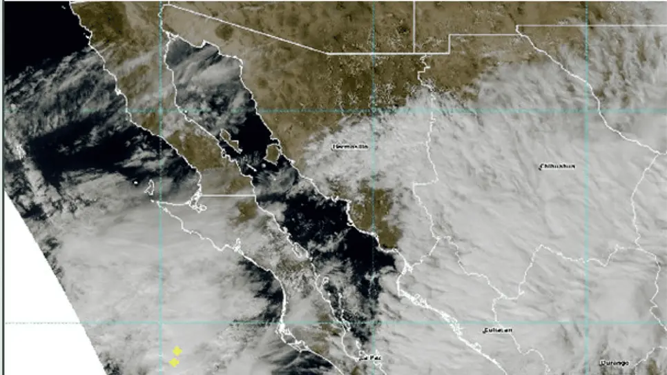 Se esperan chubascos y rachas de viento en las próximas horas en el noroeste y norte de México. (FOTO: Conagua).