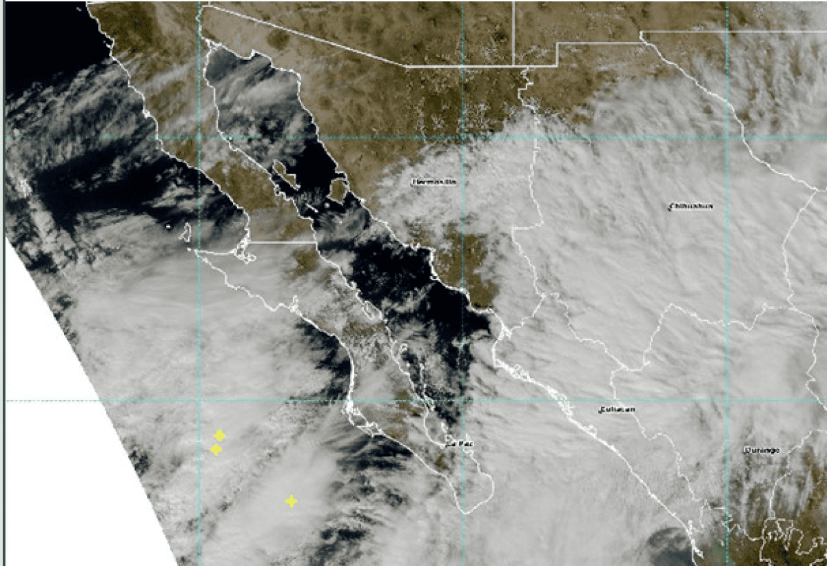 Frente frío dejará lluvias en gran parte de la República Mexicana