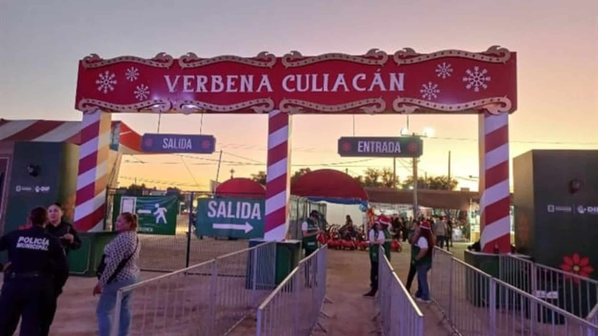 Hoy llega la magia de la navidad con la inauguración de la Verbena Culiacán 2025