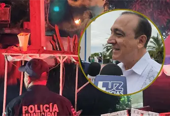 Familia que lo perdió todo en incendio de la colonia 72 recibirá ayuda del Ayuntamiento de Ahome