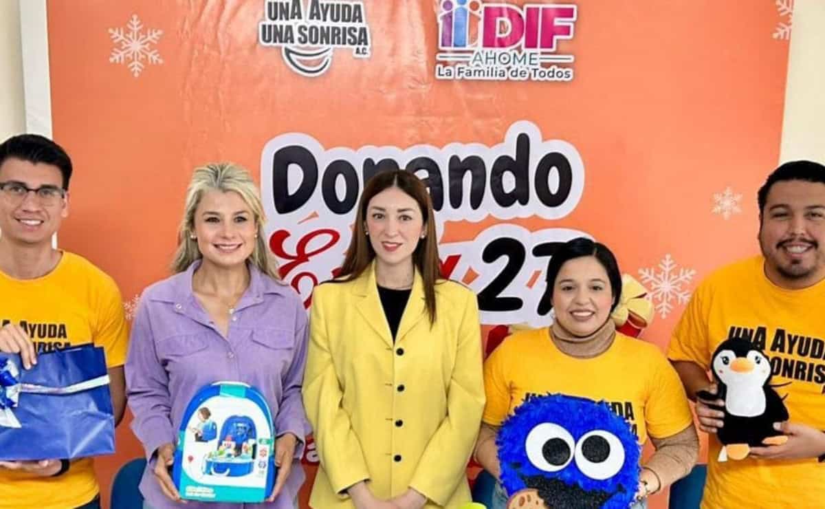 Una Ayuda Una Sonrisa y DIF Ahome buscan reunir más de mil juguetes en la Plazuela 27 de Los Mochis