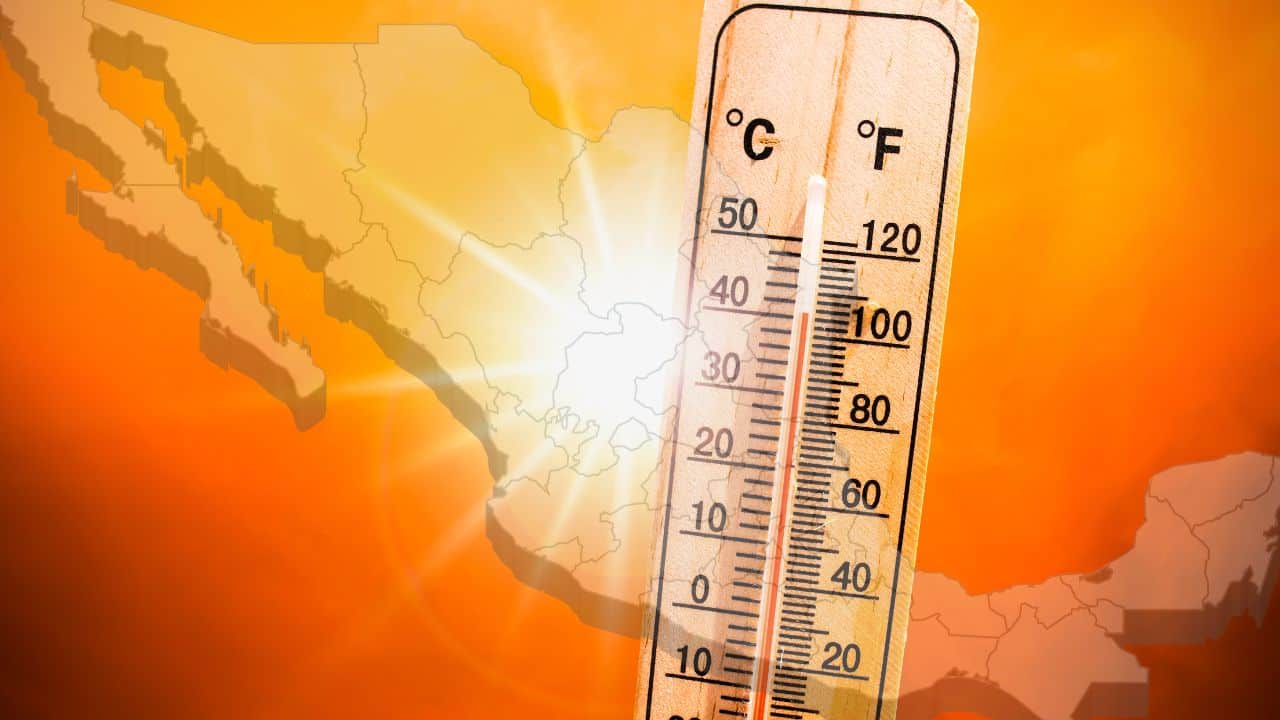 Calor extremo en estos estados: Pronostican hasta 40 °C