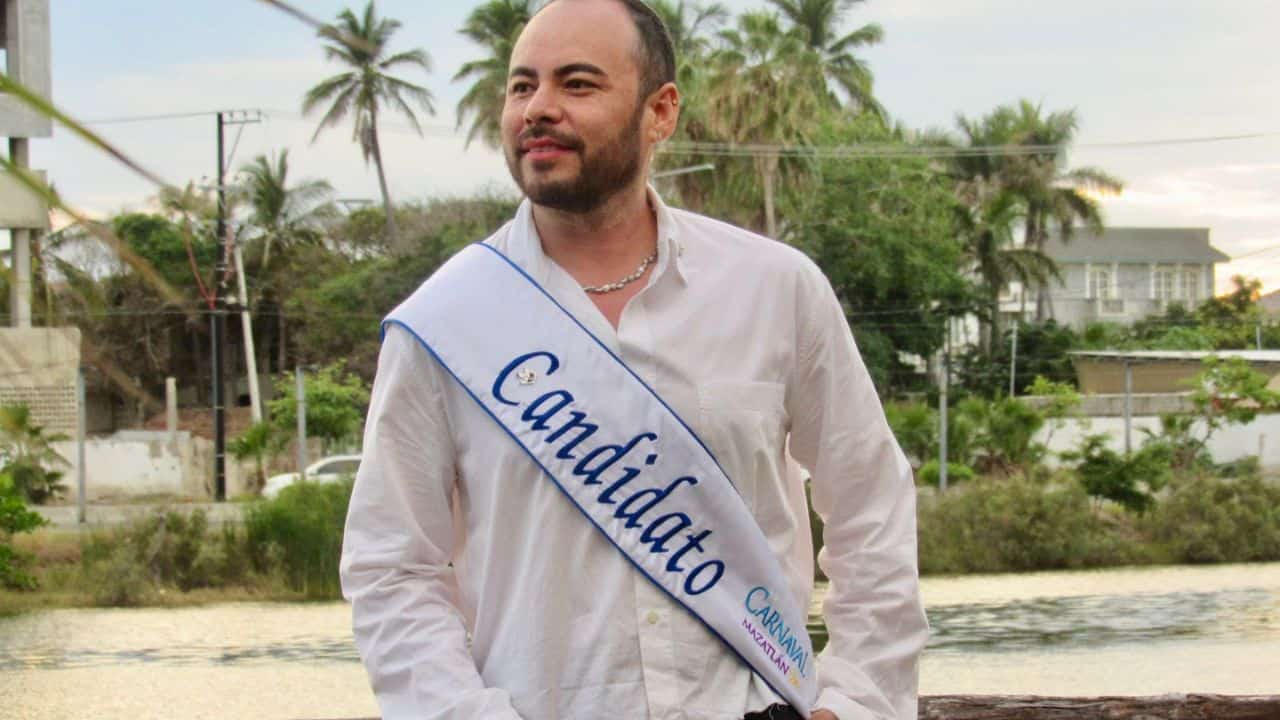 Guillermo Orrante busca proyectar a Mazatlán desde lo positivo como Rey de la Alegría del Carnaval 2026