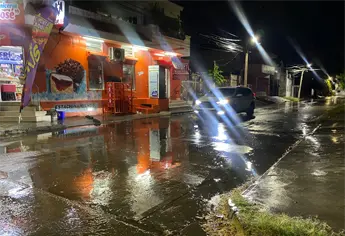 ¡Se cumple el pronóstico! Se registran lluvias este viernes en Mazatlán
