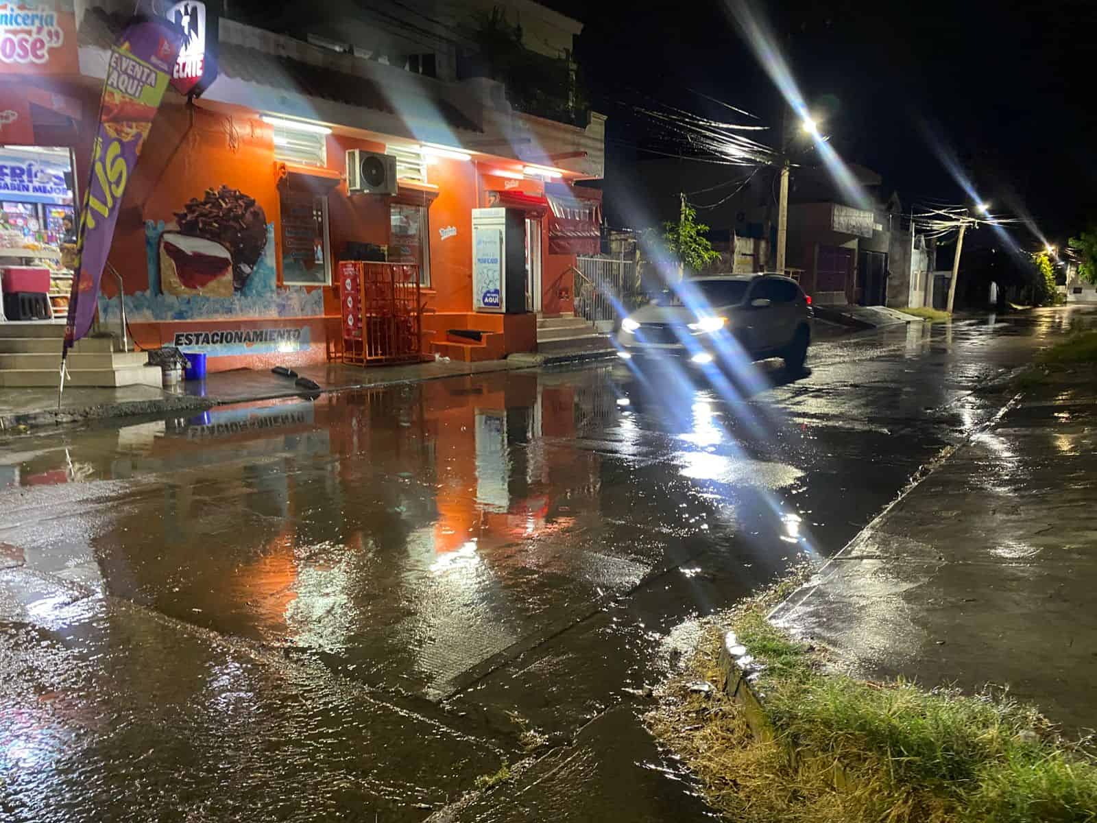 ¡Se cumple el pronóstico! Se registran lluvias este viernes en Mazatlán