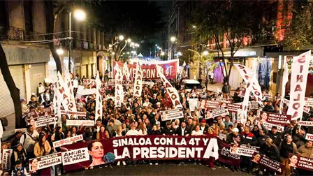Sinaloa se suma a la celebración nacional por los 7 años de la 4T, en Ciudad de México Sinaloa se suma a la celebración nacional por los 7 años de la 4T, en Ciudad de México