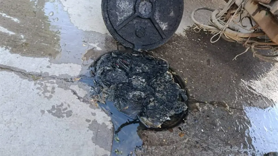 FOTO: Drenajes saturados en Los Mochis: así impacta el uso de toallitas húmedas en la red sanitaria